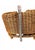 Wood Vintage Wicker Rattan Pet Bed For Sale - Image 7 of 11