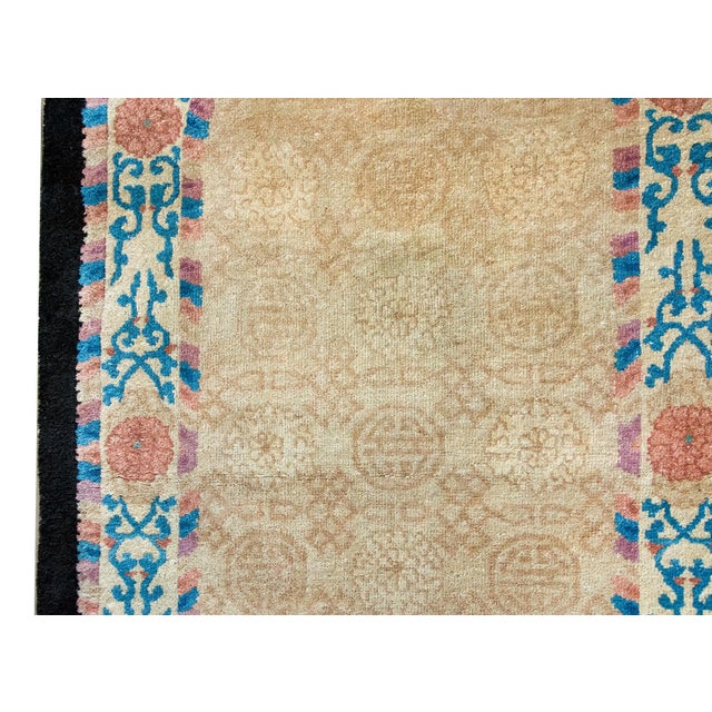 Early 20th Century Chinese Peking Rug For Sale In Chicago - Image 6 of 15