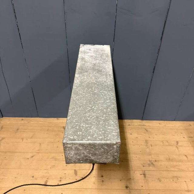 Large Zinc Letter T with Lighting from America For Sale - Image 16 of 18