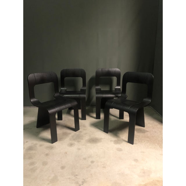 Vintage Side Chairs by Gigi Sabadin for Stilwood, 1970s, Set of 4 For Sale - Image 10 of 16