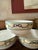 Villeroy & Boch Vintage Villeroy Boch Castellina 5.75 Inch Bowls Citta Campagna Floral Ribbon - Set of 4 For Sale - Image 4 of 9