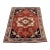 Antique Chelaberd Eagle Kazak Hand-Knotted Wool Rug - 6'2" X 5'6" For Sale