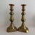 Victorian Pair of Vintage Solid Brass Candlesticks 10” High For Sale - Image 3 of 5