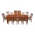 Arts & Crafts Table & 12 Chairs Mission Oak Dining Set For Sale