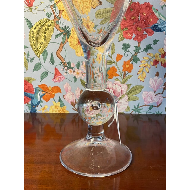 Mid 20th Century Etched Fairy Vase For Sale - Image 4 of 7