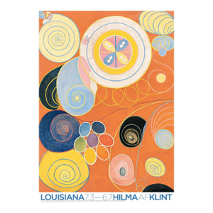Hilma Af Klint Exhibition Poster Louisiana Museum of Modern Art