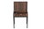 English Vintage Anglo-Indian Teak and Brass Small Chest on Iron Legs/Side Table For Sale - Image 3 of 3