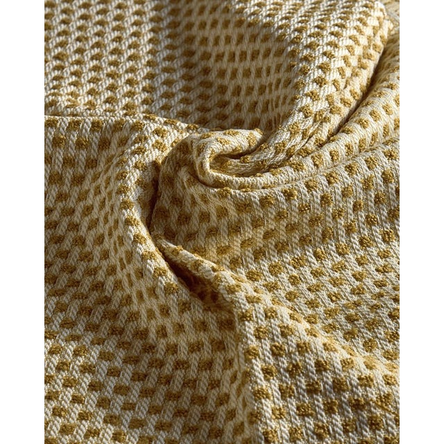 Contemporary Harlequin Hito Fabric in Nectar/Chalk For Sale - Image 3 of 3