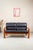 Vintage Teak and Leather 2-Seater Sofa from Olsen & Laursen, 1980s For Sale - Image 4 of 17