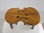 Brown Wooden Violin Musical Note Footstool Plantstand For Sale - Image 8 of 15
