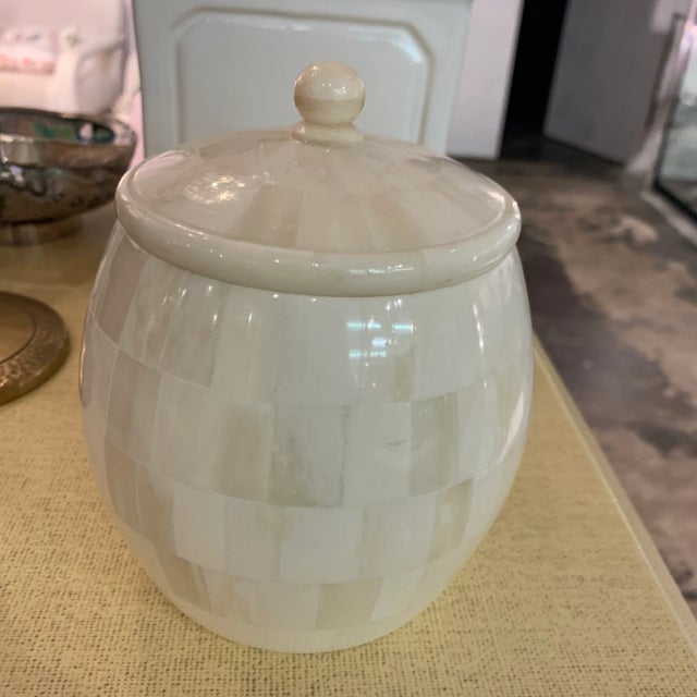 Bone Bunny Williams Tessellated Bone Candle Safe For Sale - Image 7 of 8