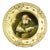 Antique Royal Vienna Fraurueth Porcelain Portrait Plate With Gilt Border C1890 For Sale