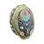 A whimsical and rare enamel trinket box produced by Halcyon Days for Gucci, circa 1988, made in England. The oval egg-form...