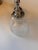 Industrial Restoration Hardware 20th C. Factory Filament Clear Glass Cloche Sconce For Sale - Image 3 of 15