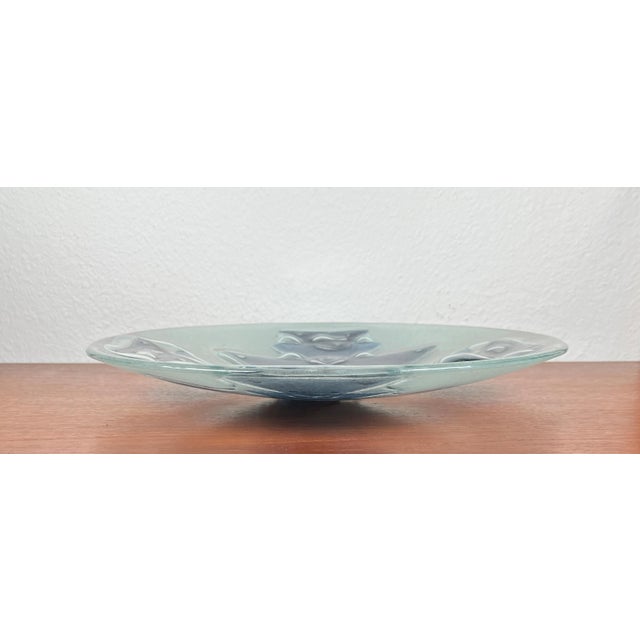 Mid-Century Large Danish Art Glass Bowl, 1960s For Sale - Image 12 of 18