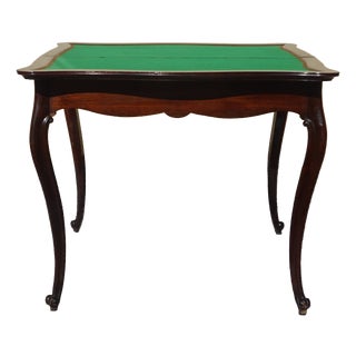 Antique Louis XV Game Table, 1800s For Sale