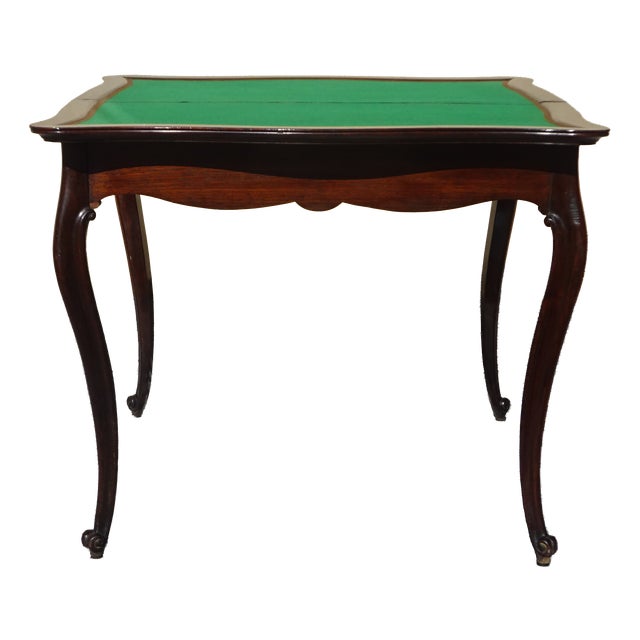 Antique Louis XV Game Table, 1800s For Sale