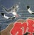 Japanese Fisherman Festival Kimono with Tsutsugaki Design For Sale - Image 9 of 14