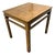 1970s Baker Furniture Mid-Century Chinoiserie Burlwood Side Table For Sale