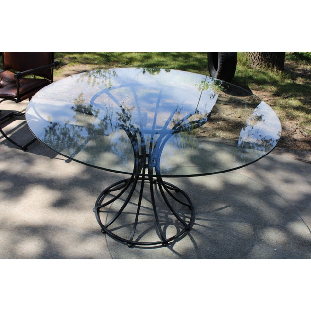 Designed by iconic California modernist Cleo Baldon for Galper / Thinline in the 1960s, this exceptional five-piece dining...