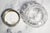 Brilliant Antique Cut Crystal Powder Jar Sterling Silver Lid Edwardian Vanity Jewelry Box Luxury Home Decor For Sale - Image 12 of 15