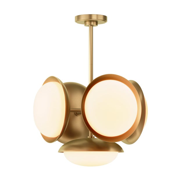 Bond Pendant 5 Light For Sale - Image 4 of 8