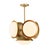 Bond Pendant 5 Light For Sale - Image 4 of 8