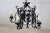 Metal Vintage Chandelier in Iron, 1940s For Sale - Image 7 of 13