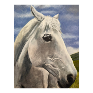Contemporary Horse Oil Painting by Jill Pavlas