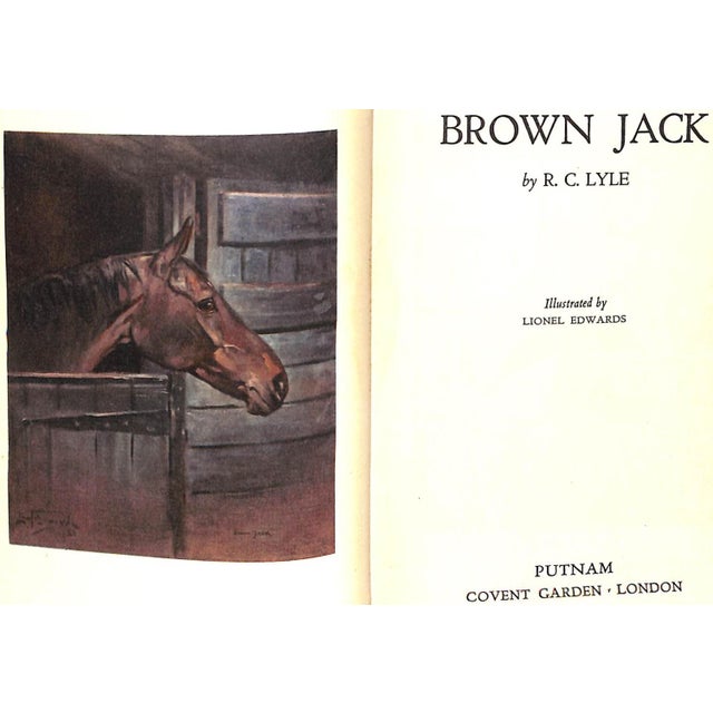 Traditional "Brown Jack" Book 1934 Lyle, r.c. For Sale - Image 3 of 12