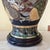 Vintage Japanese Satsuma Moriage Porcelain Table Lamp With Buddhist Immortals For Sale - Image 9 of 18