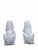 Neoclassical Vintage Neoclassical Style Heraldic Lion Sculptures – Set of 2 For Sale - Image 3 of 10