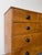 Antique English Pine Rustic Chest of Drawers With Black Knobs For Sale - Image 10 of 11