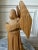 Vintage Handcarved Cubist Folk Art Wooden Angel Sculpture For Sale In Los Angeles - Image 6 of 13