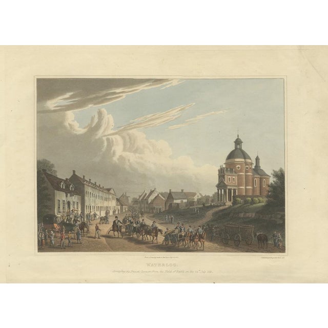 Napoleons Defeat at Waterloo, 1816, Paper For Sale - Image 3 of 3