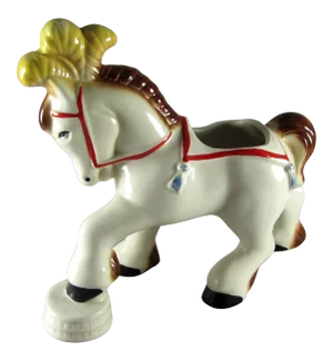 Vintage Circus Horse Pony Planter