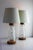 Mid-Century Modern Scandinavian Teak and Glass Table Lamps, Set of 2 For Sale - Image 14 of 17