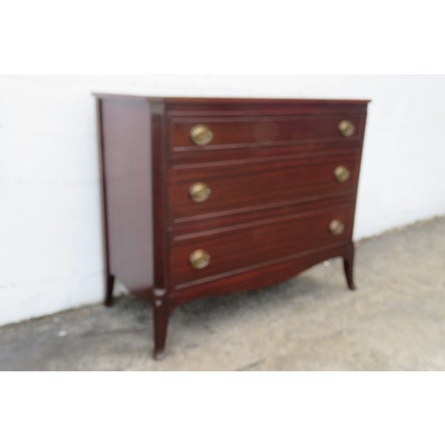 1940s Mahogany Low Dresser Bathroom Vanity 6258 For Sale - Image 11 of 16