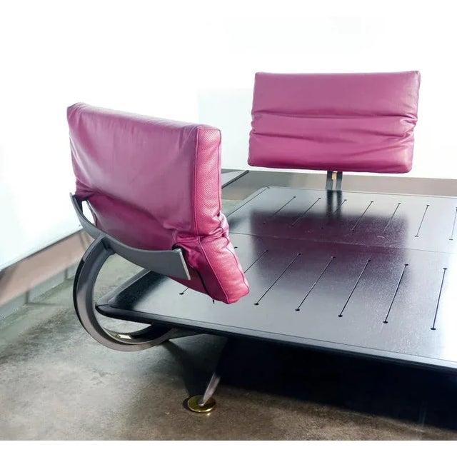 Black Adia Bed by Paolo Piva for B&b Italia, 1980s For Sale - Image 8 of 18