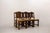 Set of six Spanish-style carved oak chairs, 1950s–1960s A set of six Spanish-style oak chairs dating from the 1950s–1960s....