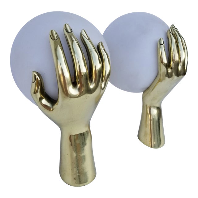 Maison Arlus Hand Sconces - a Pair For Sale