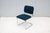 Blue Bauhaus Marcel Breuer Cesca Upholstered Side Chair in Blue Fabric by Gordon For Sale - Image 8 of 18