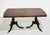 Vintage Georgian Mahogany Twin-Pedestal Dining Table With Extensions 96in For Sale - Image 10 of 12