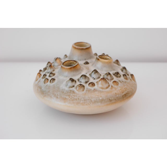 Danish Modern Art Pottery Vase from Söholm, 1960s For Sale - Image 4 of 15