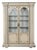 Midcentury Painted Two-Door Cabinet- Lighted For Sale