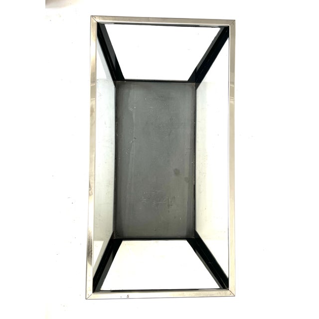 Mid-Century Modern Vintage Glass Display Case For Sale - Image 3 of 5