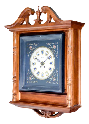 Bull's Eye Wall Clock, 1800s