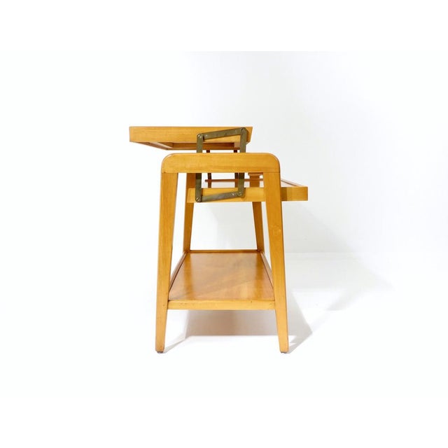 Vintage Brazilian Folding Table, 1950s For Sale - Image 4 of 18