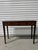 Wood Inlaid Mahogany Hallway or Console Table With Two Drawers, 20th Century For Sale - Image 7 of 9