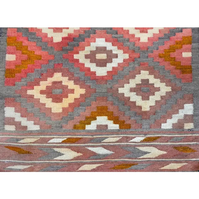 Vintage Afghani Kilim Rug For Sale - Image 9 of 13